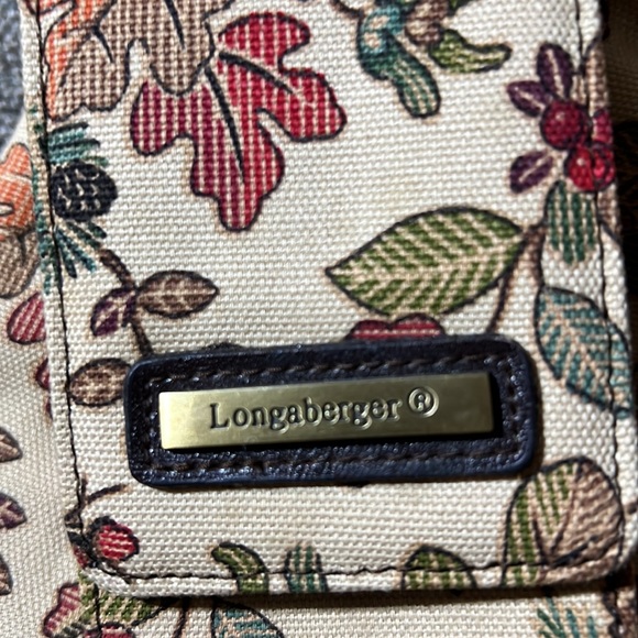 Longaberger Homestead autumn floral print purse & wallet - Picture 5 of 5